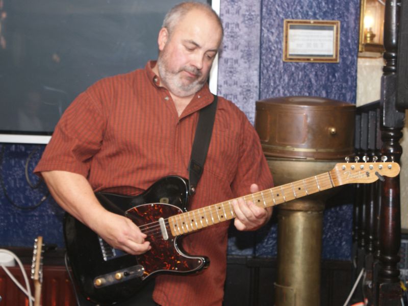 The Juju Men at the Lord Nelson (27th November 2011 - Photo by Ken Knight)